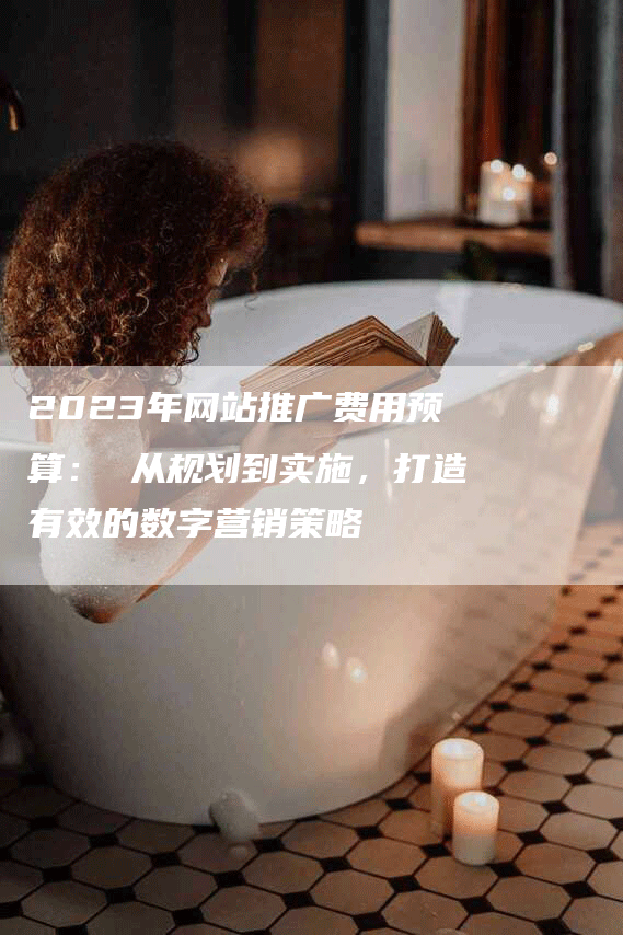 2023年网站推广费用预算： 从规划到实施，打造有效的数字营销策略