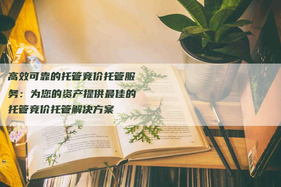 高效可靠的托管竞价托管服务：为您的资产提供最佳的托管竞价托管解决方案