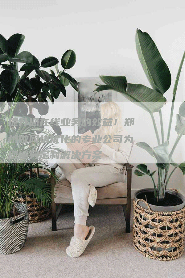 提升您在线业务的效益！郑州做网络优化的专业公司为您量身定制解决方案