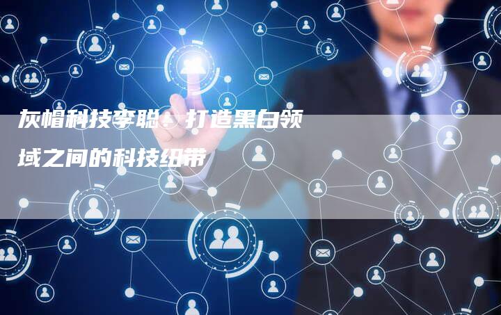 灰帽科技李聪：打造黑白领域之间的科技纽带