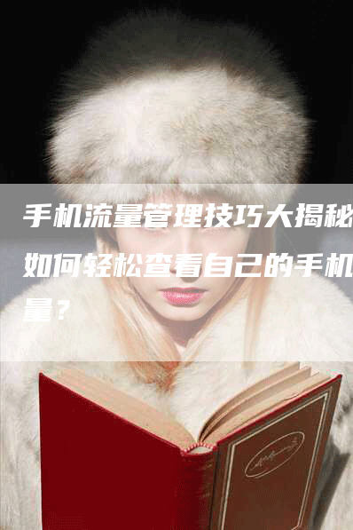 手机流量管理技巧大揭秘：如何轻松查看自己的手机流量？