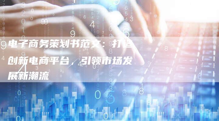 电子商务策划书范文：打造创新电商平台，引领市场发展新潮流