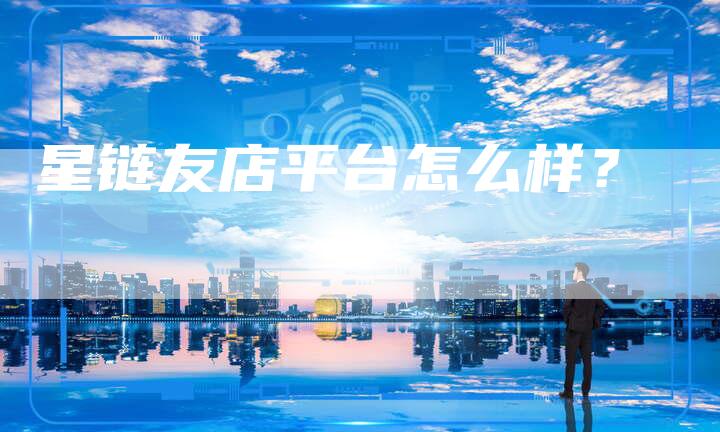 星链友店平台怎么样？