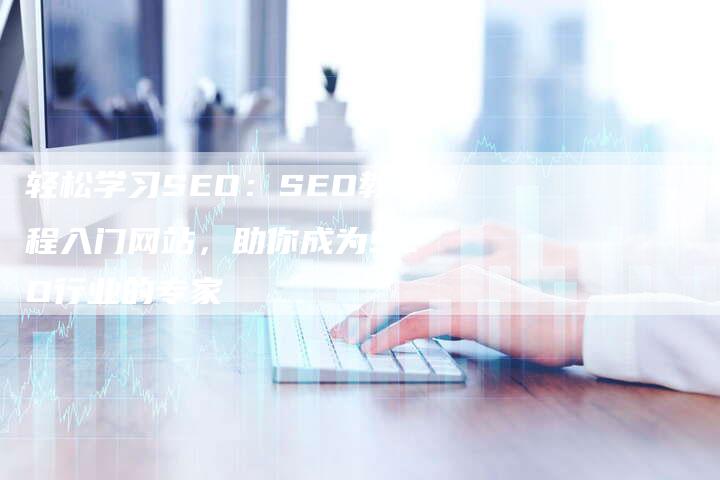 轻松学习SEO：SEO教程入门网站，助你成为SEO行业的专家