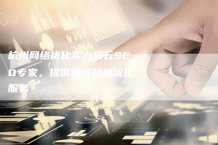 杭州网络优化实力乐云SEO专家，提供精准网络优化服务