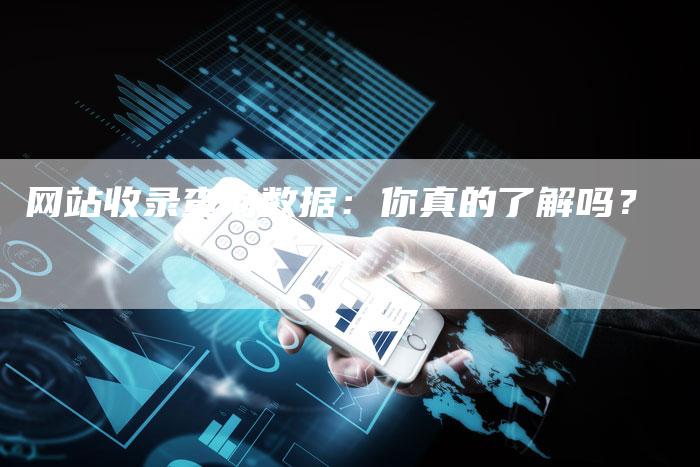 网站收录查询数据：你真的了解吗？