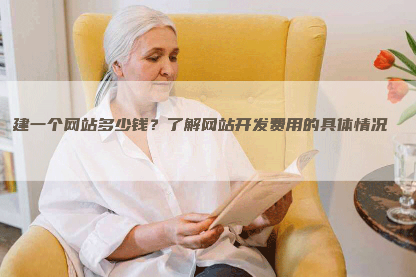 建一个网站多少钱？了解网站开发费用的具体情况