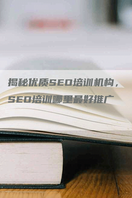 揭秘优质SEO培训机构，SEO培训哪里最好推广