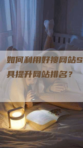 如何利用好搜网站SEO工具提升网站排名？