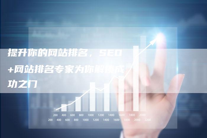 提升你的网站排名，SEO+网站排名专家为你解锁成功之门