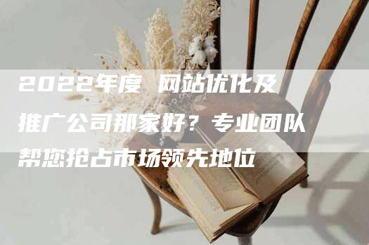 2022年度 网站优化及推广公司那家好？专业团队帮您抢占市场领先地位