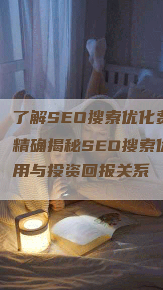 了解SEO搜索优化费用：精确揭秘SEO搜索优化费用与投资回报关系