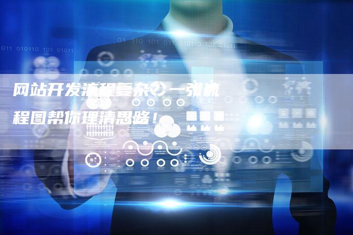 网站开发流程复杂？一张流程图帮你理清思路！
