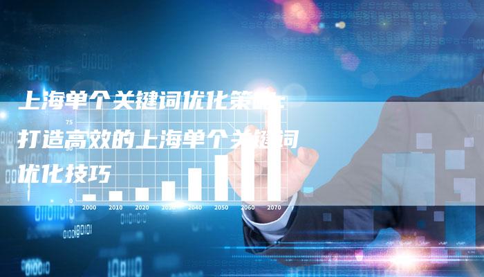 上海单个关键词优化策略：打造高效的上海单个关键词优化技巧
