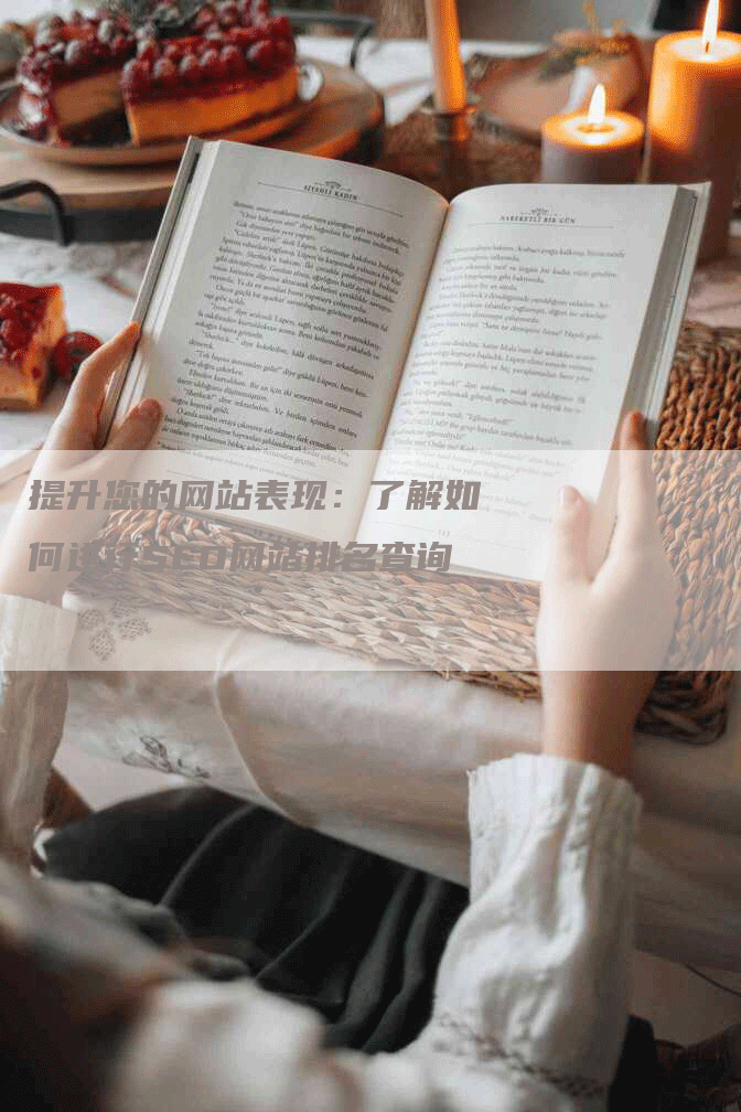 提升您的网站表现：了解如何进行SEO网站排名查询