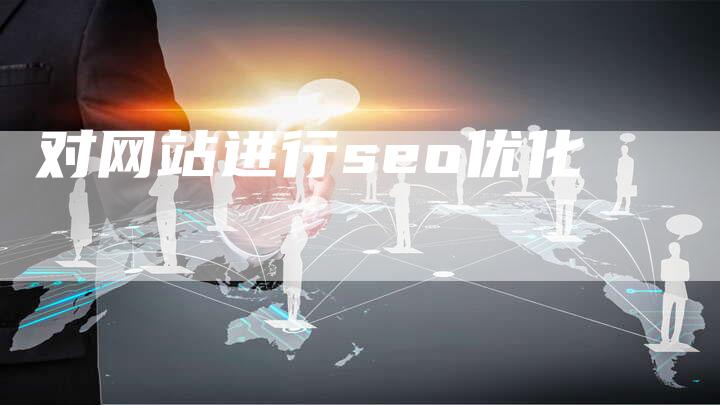 对网站进行seo优化
