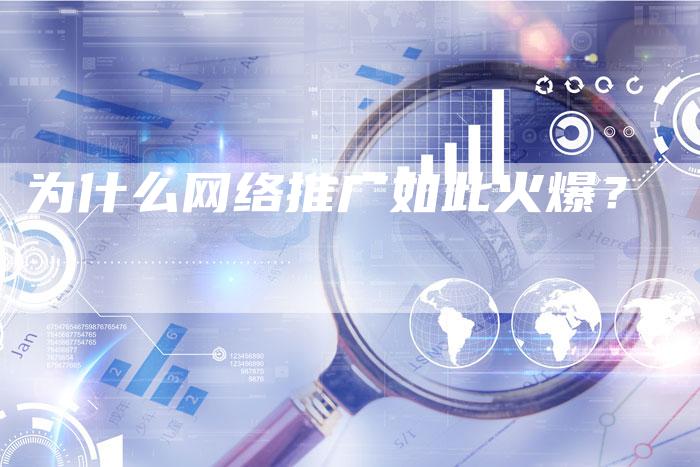 为什么网络推广如此火爆？