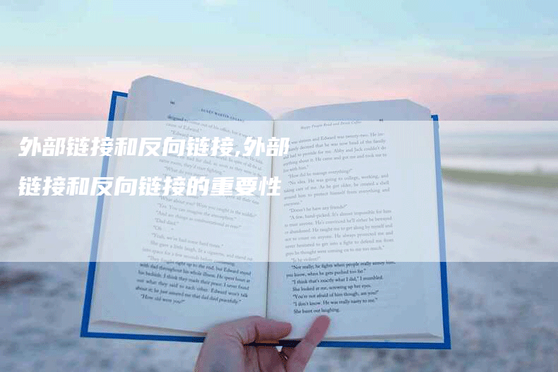 外部链接和反向链接,外部链接和反向链接的重要性
