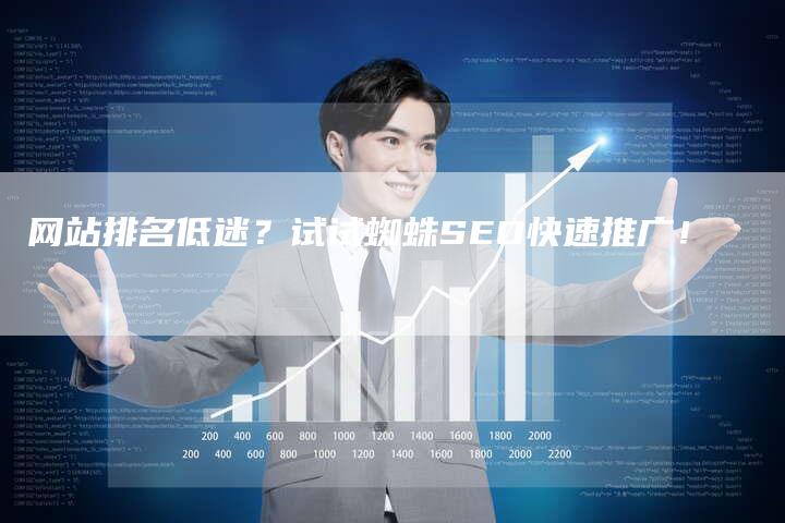 网站排名低迷？试试蜘蛛SEO快速推广！