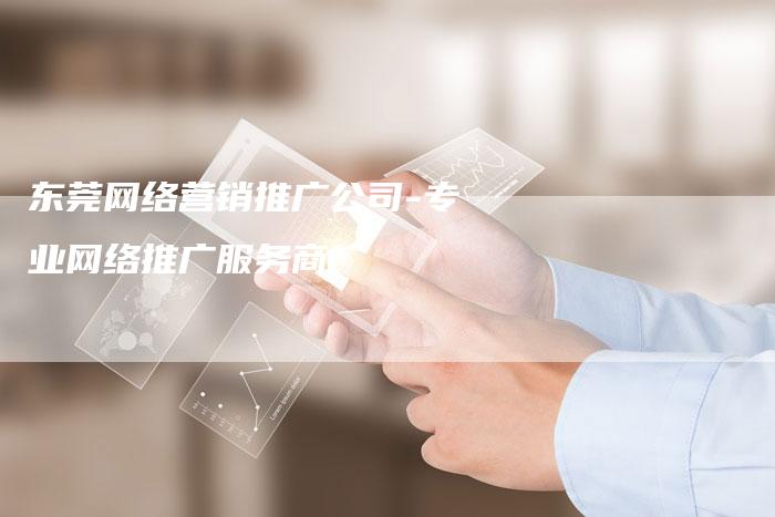 东莞网络营销推广公司-专业网络推广服务商