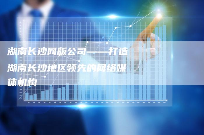 湖南长沙网版公司——打造湖南长沙地区领先的网络媒体机构