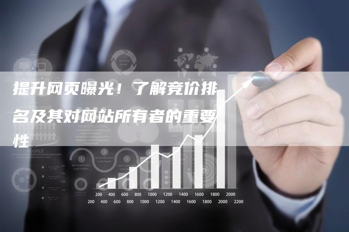 提升网页曝光！了解竞价排名及其对网站所有者的重要性