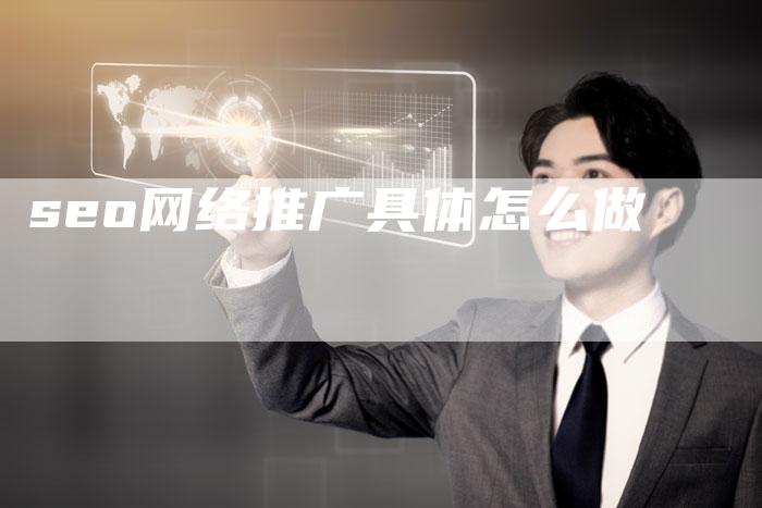 seo网络推广具体怎么做