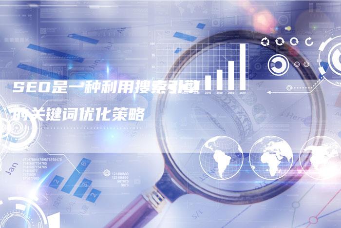 SEO是一种利用搜索引擎的关键词优化策略