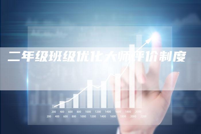 二年级班级优化大师评价制度