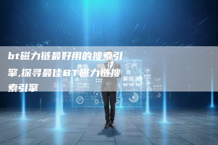bt磁力链最好用的搜索引擎,探寻最佳BT磁力链搜索引擎