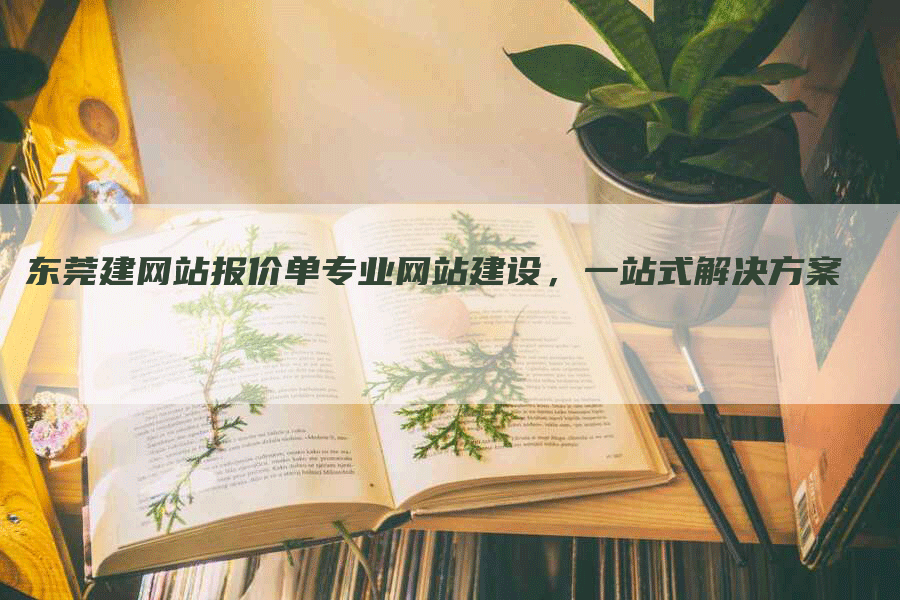 东莞建网站报价单专业网站建设，一站式解决方案
