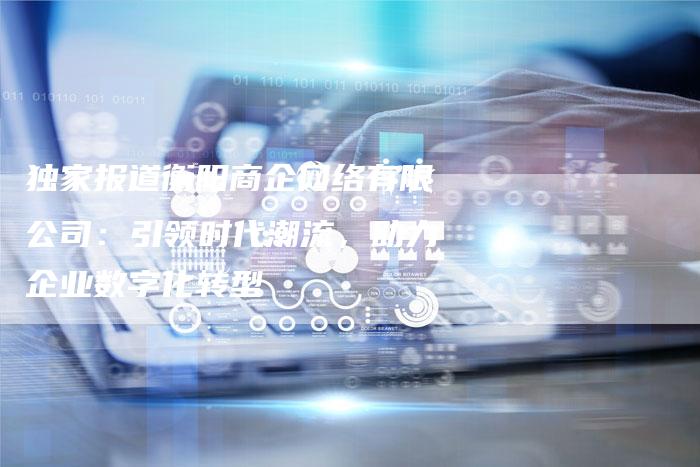 独家报道衡阳商企网络有限公司：引领时代潮流，助力企业数字化转型