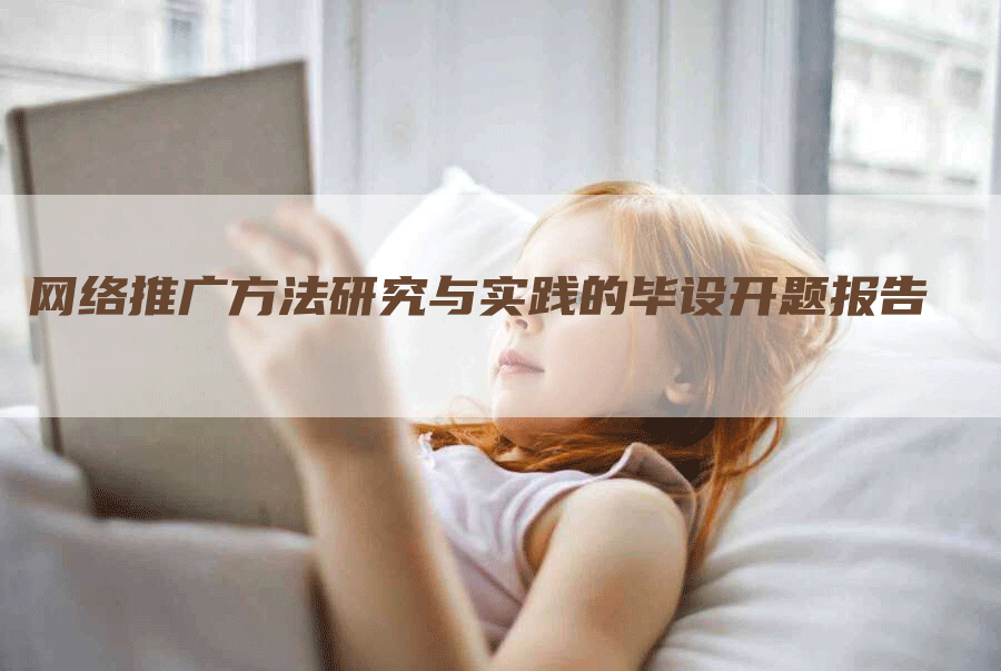 网络推广方法研究与实践的毕设开题报告-帮发外链网