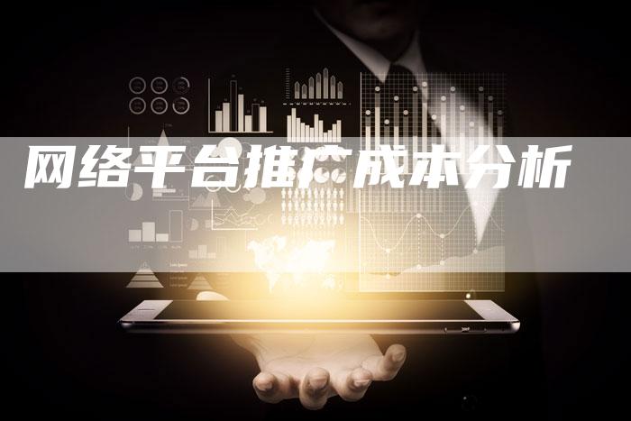 网络平台推广成本分析