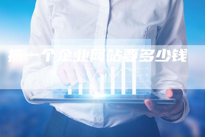 搞一个企业网站要多少钱