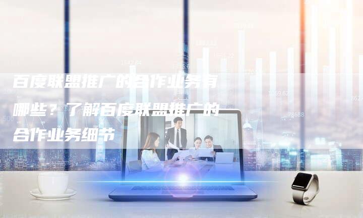 百度联盟推广的合作业务有哪些？了解百度联盟推广的合作业务细节