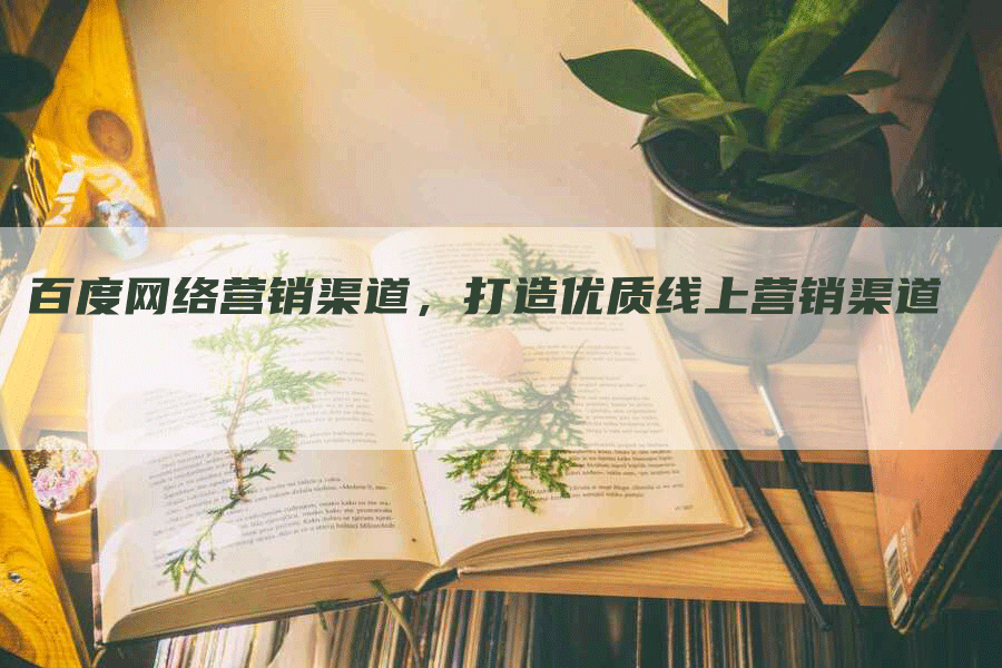 百度网络营销渠道，打造优质线上营销渠道